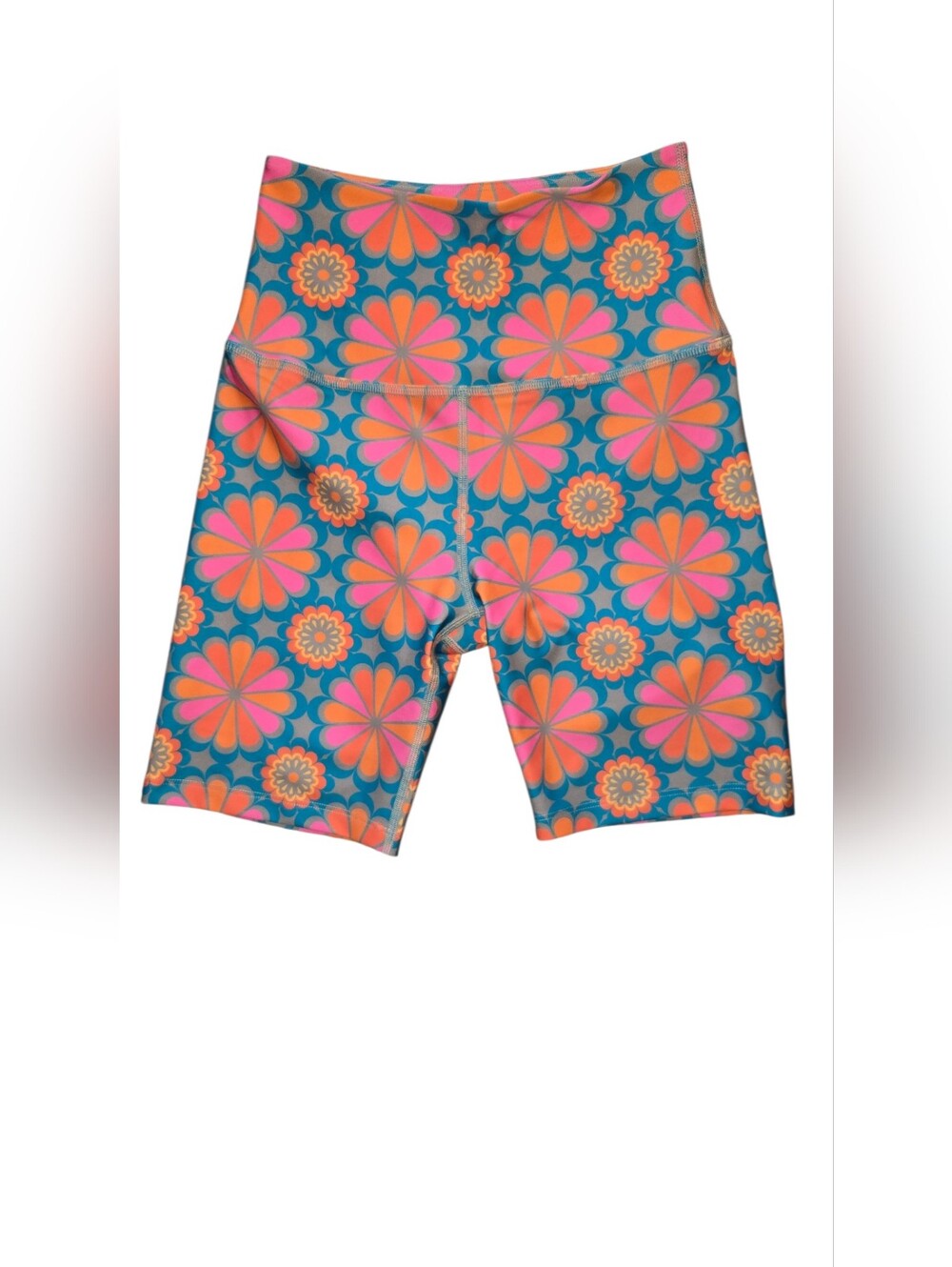 Beyond Yoga Floral Biker Shorts High Waist  Size Small - Picture 3 of 8